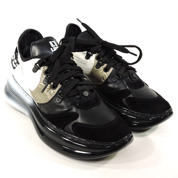 LORIBLU 🇮🇹 WOMEN'S LEATHER COMFORT FASHION SNEAKERS - Picture 2 of 9